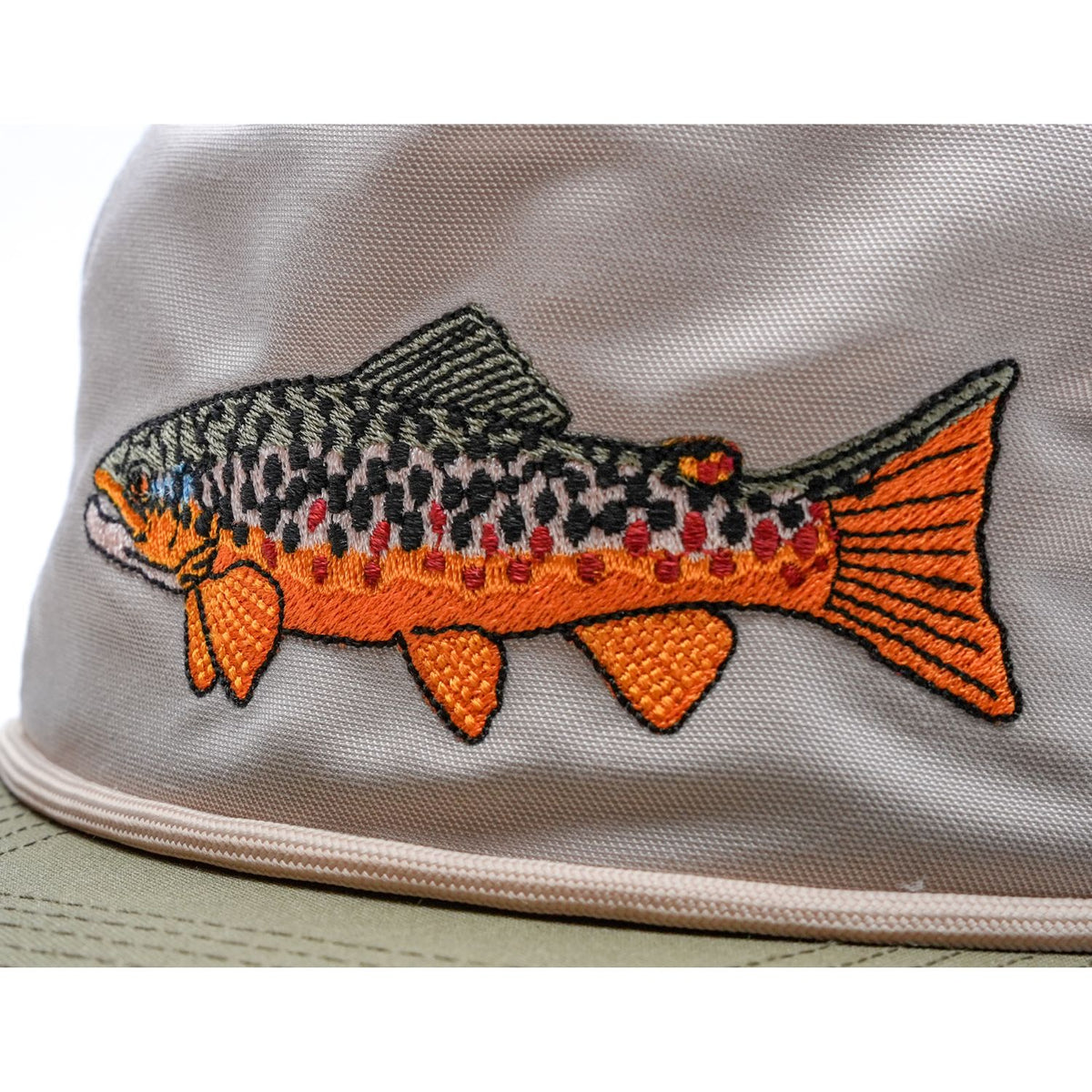 Brown Trout Rope Hat - Tan/Loden – Ventures Fly Co