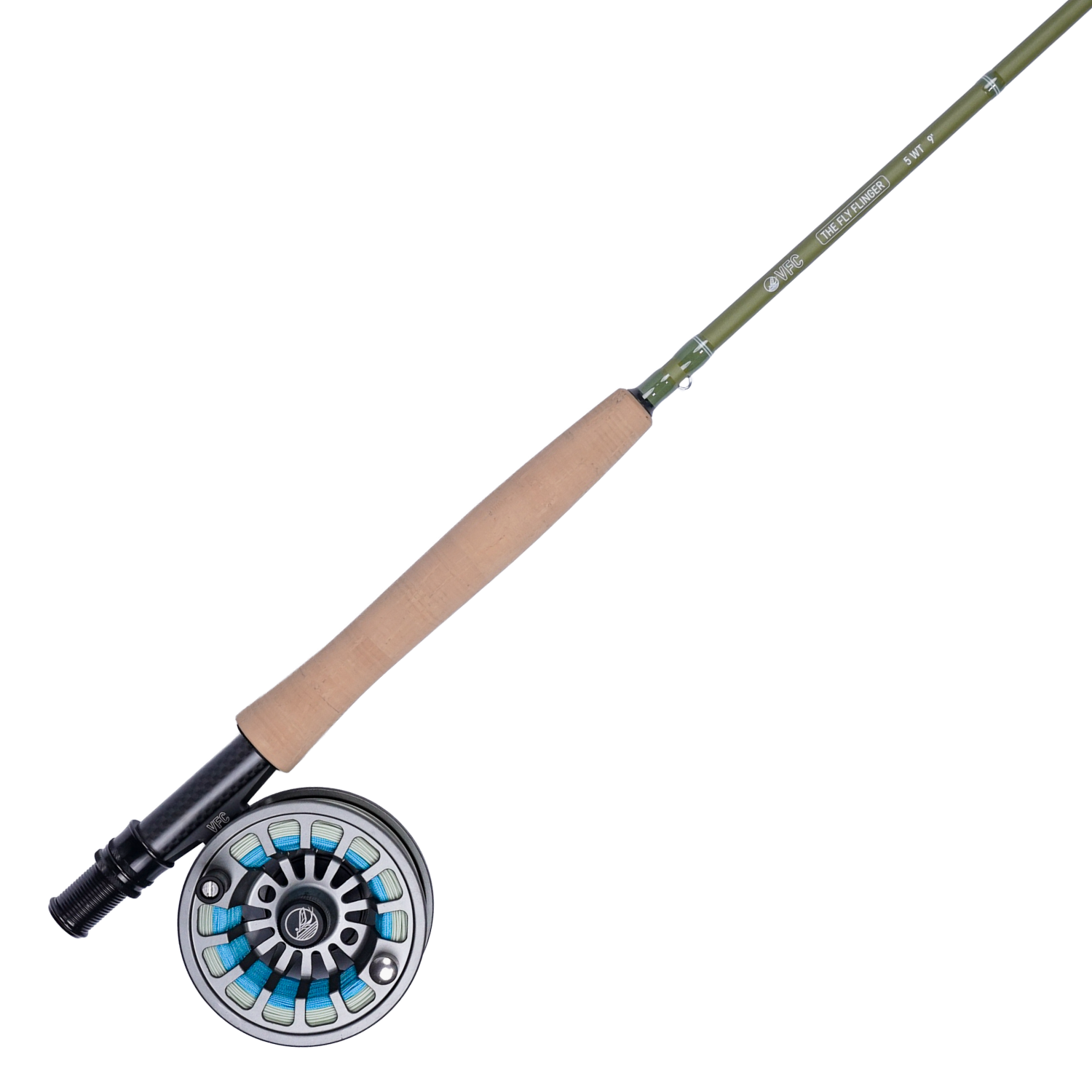 5 weight fly rod and reel combo Flat Creek Kit resistant 7075 aluminum alloy construction and micro Fly Flinger Rod & Reel
