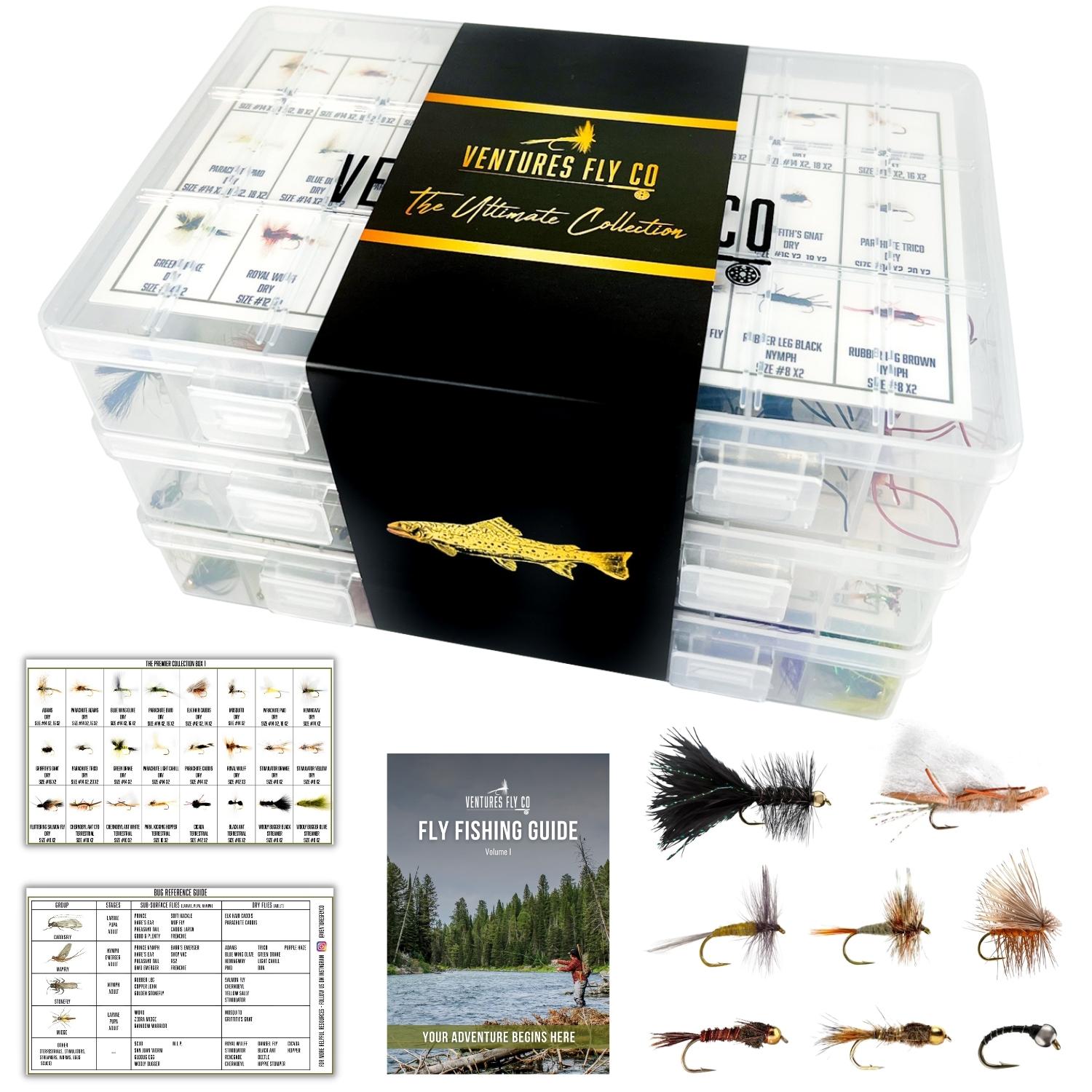 The Ultimate Collection | 200 Premium Fly Assortment