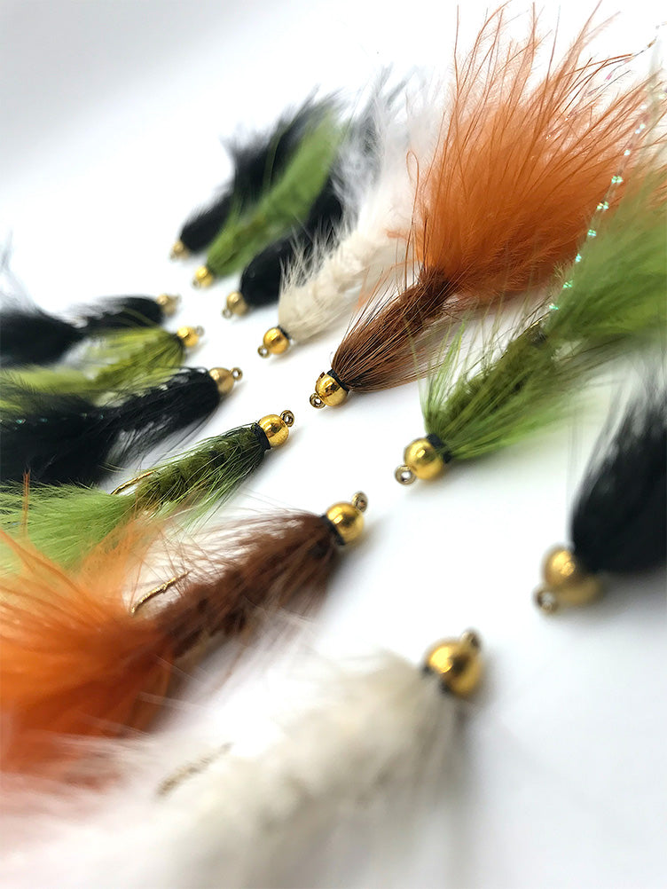 The Fly Fishing Place New Mint Bead Head Krystal Woolly Bugger Classic Streamer  Flies - Set of 6 Trout Fly Fishing Flies - Hook Size 8 - Yahoo Shopping